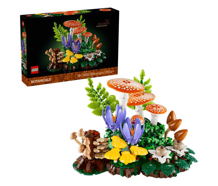 Igračka Lego kocke Botanicals Woodland Mushrooms 18+