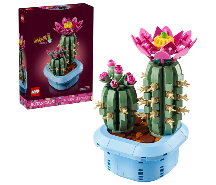 Igračka Lego kocke Botanicals Flowering Cactus 18+