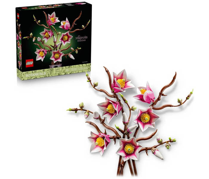 Igračka Lego kocke Botanicals Magnolia Branches 18+