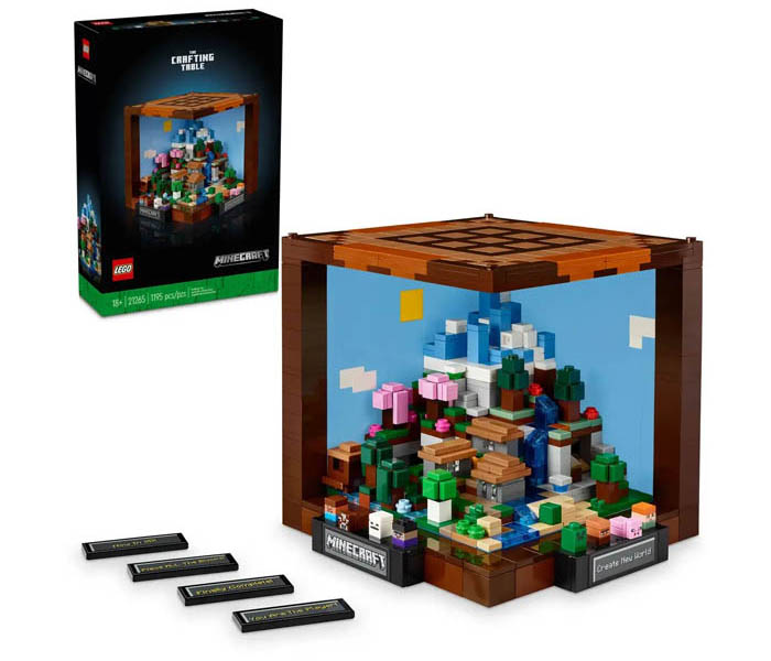 Igračka Lego kocke Minecraft The Crafting Table 18+