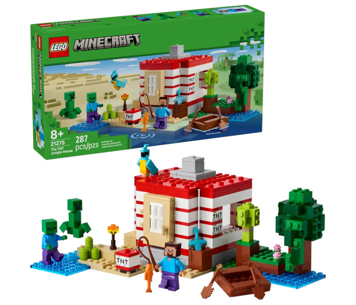 Igračka Lego kocke Minecraft The TNT Jungle House 8+
