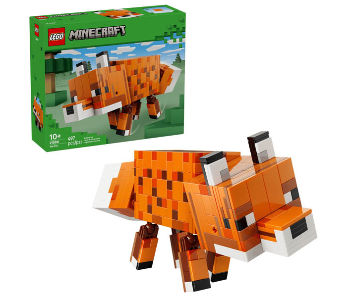 Igračka Lego kocke Minecraft The Fox 10+
