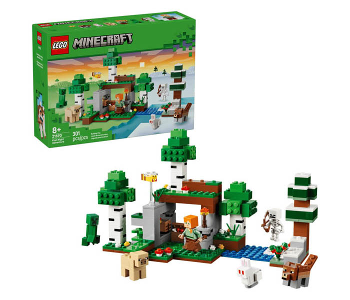 Igračka Lego kocke Minecraft® First Night Adventure 8+