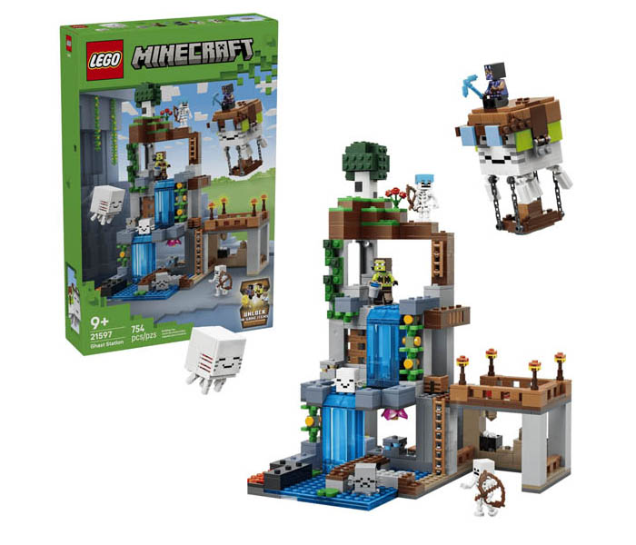 Igračka Lego kocke Minecraft®  Ghast Station ,9+