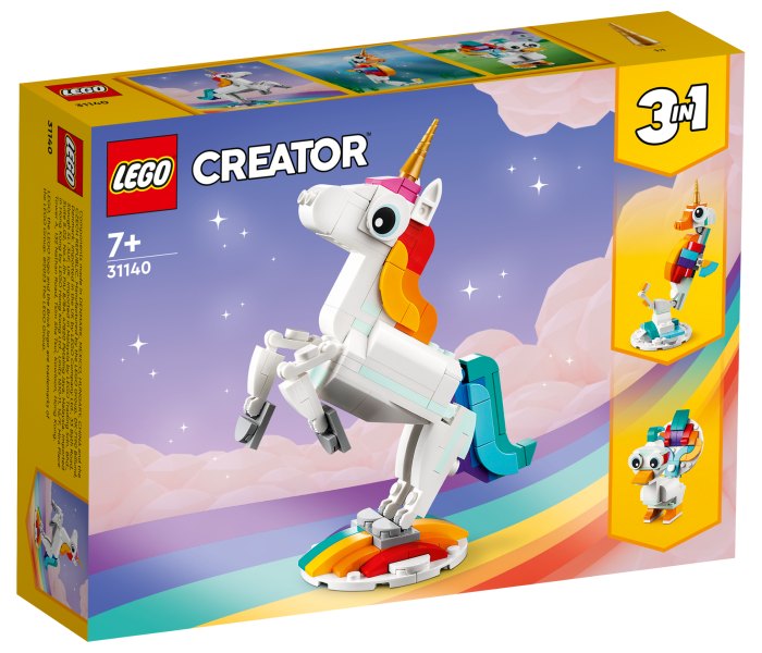 Igračka Lego kocke Magical Unicorn, Creator 7g+