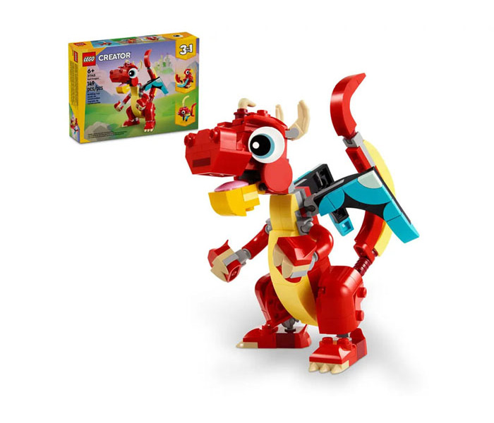 Igračka Lego kocke Creator Red Dragon 6g+