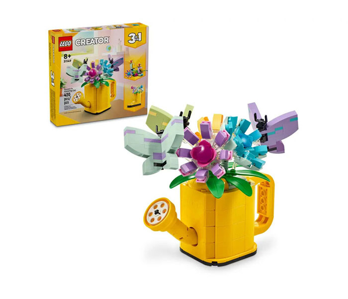 Igračka Lego kocke Creator Flowers in Watering Can 8g+