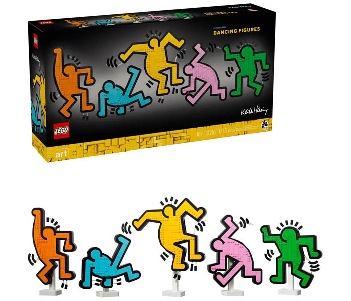 Igračka Lego kocke Art Keith Haring – Dancing Figures 18+