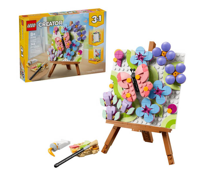 Igračka Lego kocke Creator 3-in-1 Floral Art Decor Painting 8+