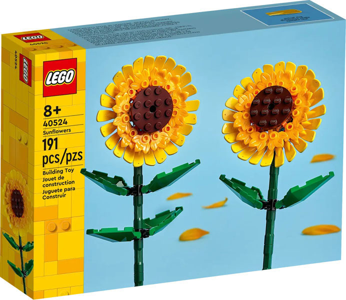 Igračka Lego kocke Botanical Collection Sunflowers 8g+