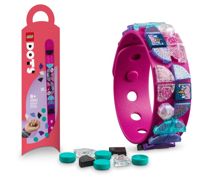 Igračka Lego kocke dots unicorns forever bracelet