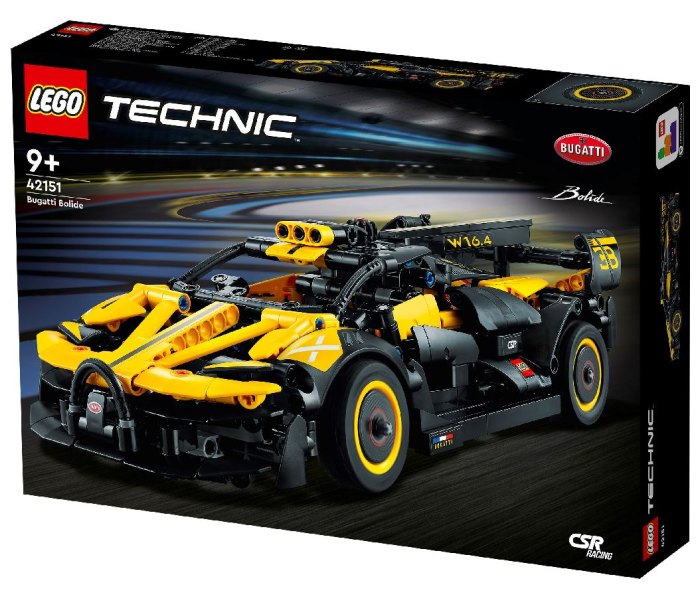 Igračka Lego kocke Technic Bugatti Bolide 9g+