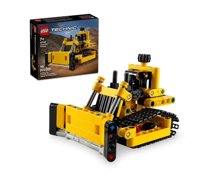 Igračka Lego kocke Technic Heavy-Duty Bulldozer 7g+