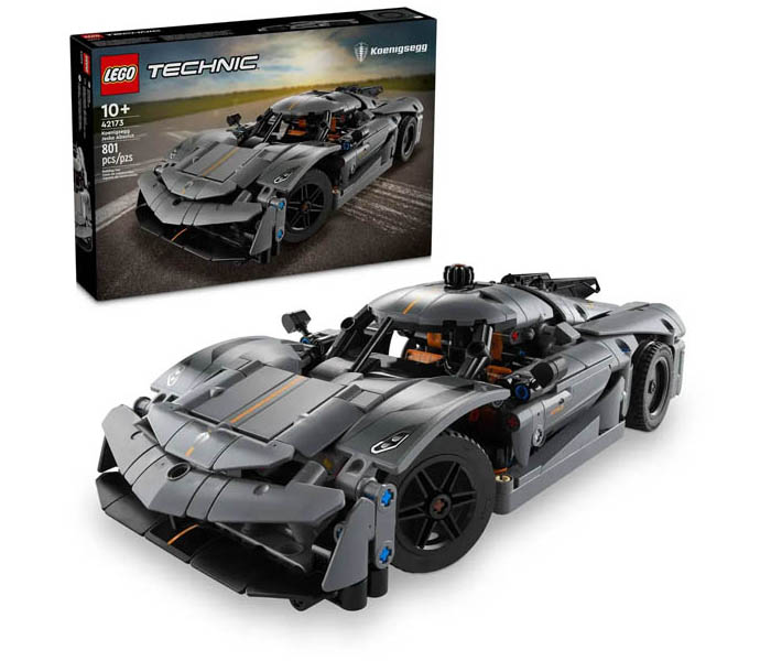 Igračka Lego kocke Technic Koenigsegg Jesko Absolut Grey Hypercar 10+