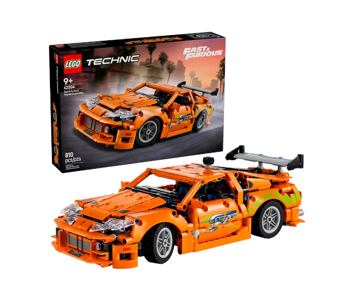 Igračka Lego kocke Technic Fast and Furious Toyota Supra MK4 9+