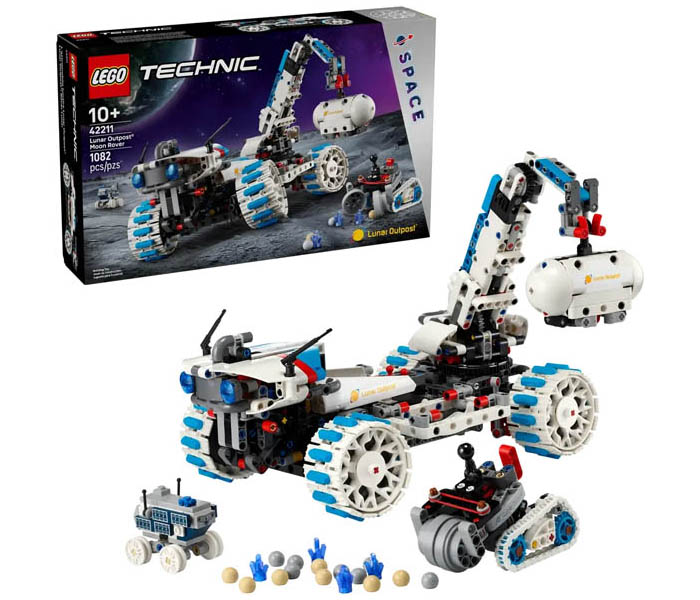 Igračka Lego kocke Technic™ Lunar Outpost® Moon Rover Space Vehicle 10+