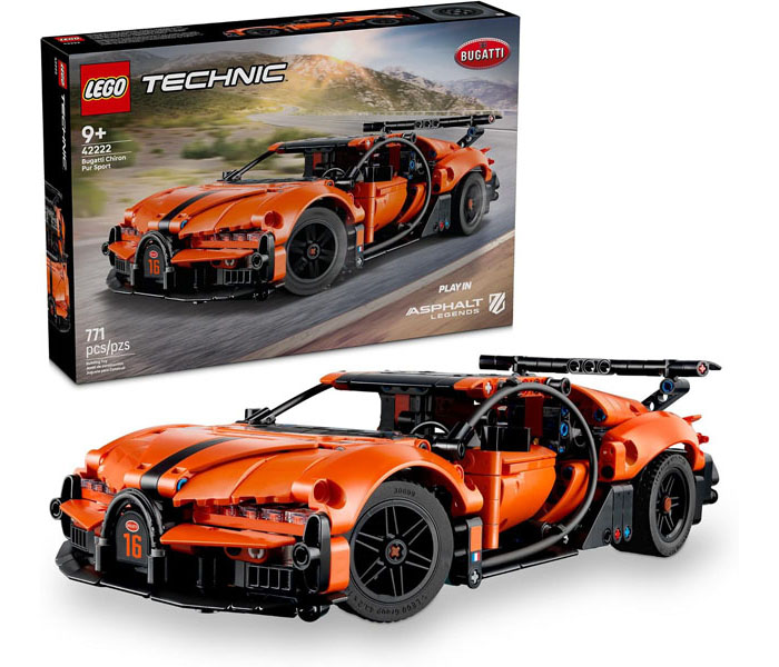 Igračka Lego kocke Technic™ Bugatti Chiron pur sport 9g+