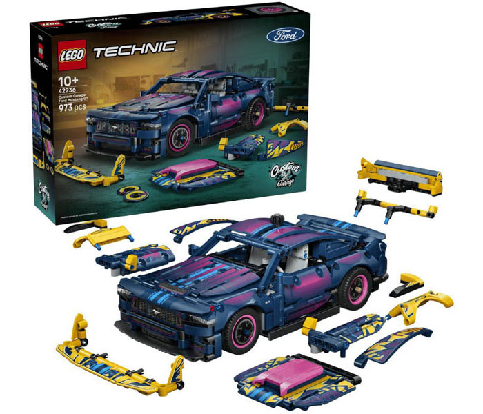 Igračka Lego kocke 42236 Custom Garage Ford Mustang G.. V29