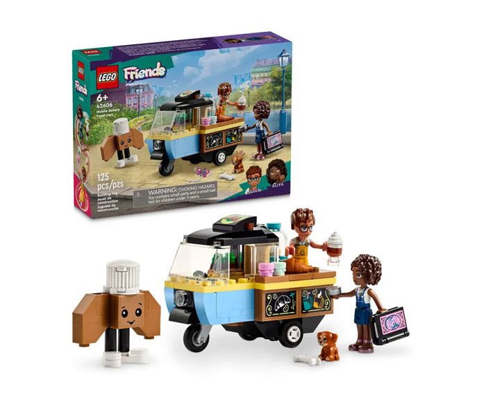Igračka Lego kocke Friends Mobile Bakery Food Cart 6g+