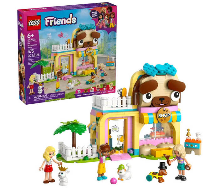 Igračka Lego kocke Friends Pet Accessories Shop 6+