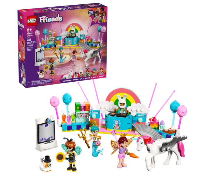 Igračka Lego kocke Friends Costume Party with Unicorn & Fairy 6+