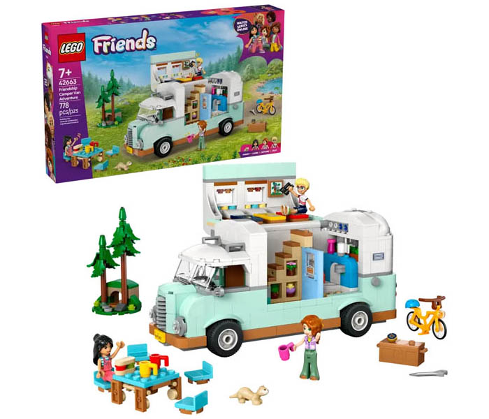 Igračka Lego kocke Friends Friendship Camper Van Adventure 7+