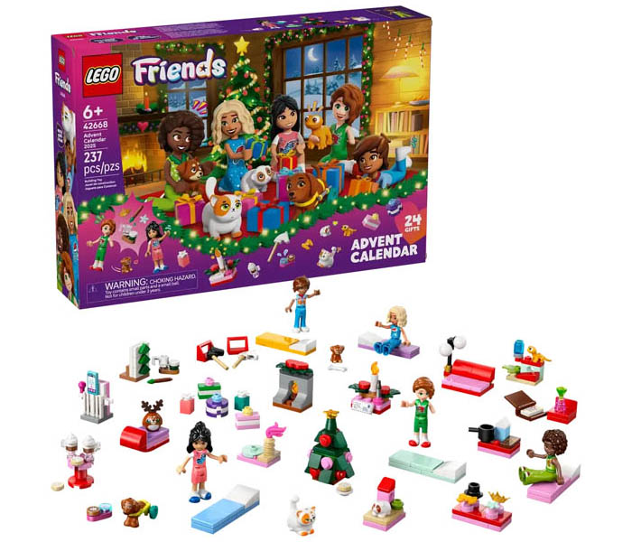 Igračka Lego kocke Friends-LEGO® Friends Advent Calendar 2025 6+