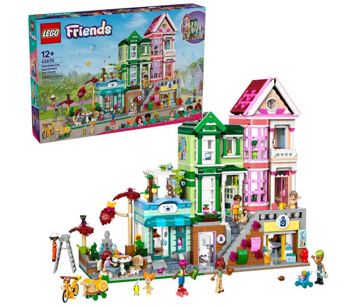 Igračka Lego kocke Friends Heartlake City Apartments and Stores 12+