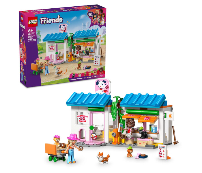 Igračka Lego kocke Friends Dog Treats Bakery 6+