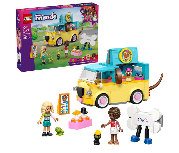 Igračka Lego kocke Friends Pet Accessories Van 6+