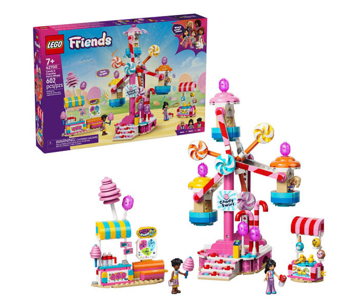 Igračka Lego kocke Friends Candy & Cupcake Ferris Wheel 7+