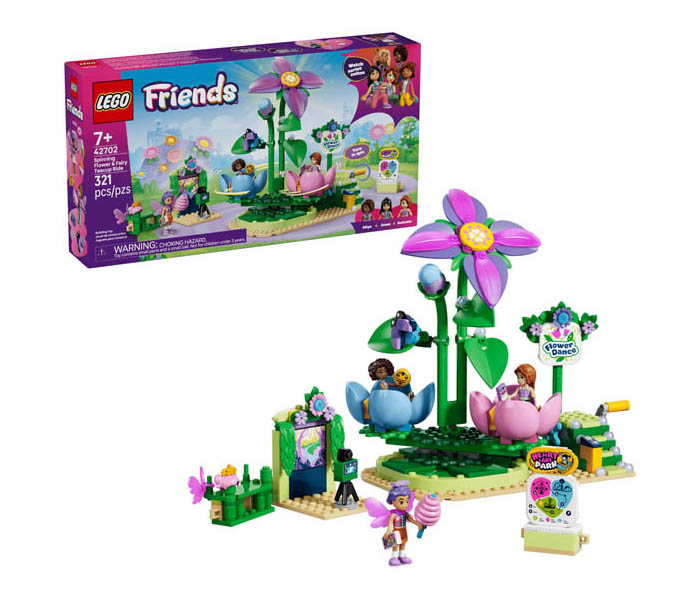 Igračka Lego kocke Friends Spinning Flower & Fairy Teacup Ride 7+