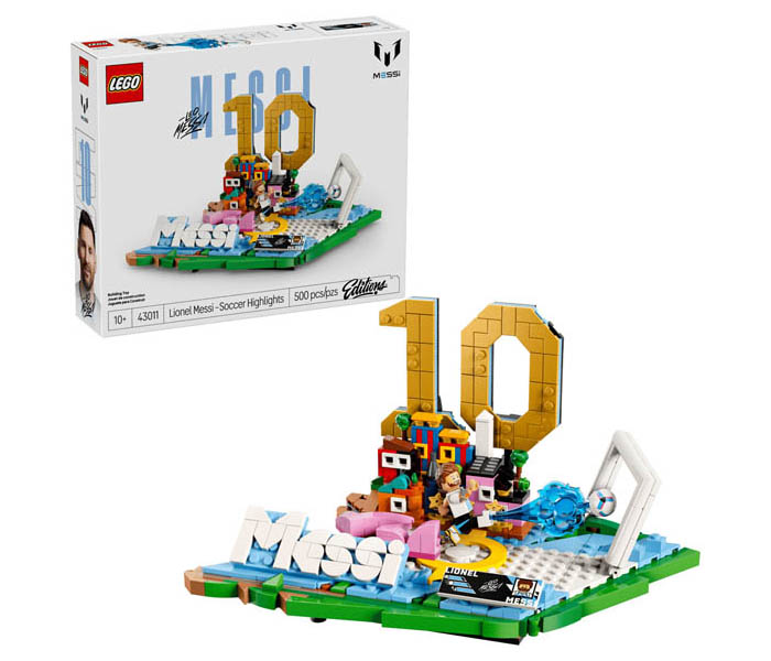Igračka Lego kocke Editions Lionel Messi – Soccer Highlights 10+