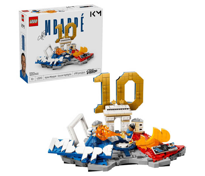 Igračka Lego kocke Editions Kylian Mbappe- Soccer Highlights 10+