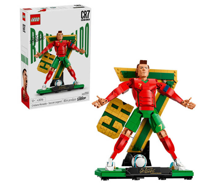 Igračka Lego kocke Editions Cristiano Ronaldo – Soccer Legend 12+