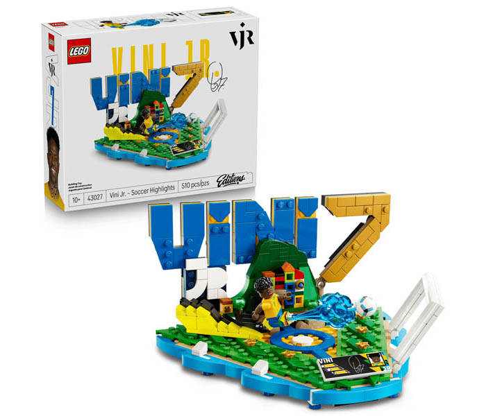 Igračka Lego kocke LEGO® Editions Vini Jr. – Soccer Highlights 10+