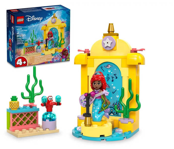 Igračka Lego kocke Disney Ariel's Music Stage 4+