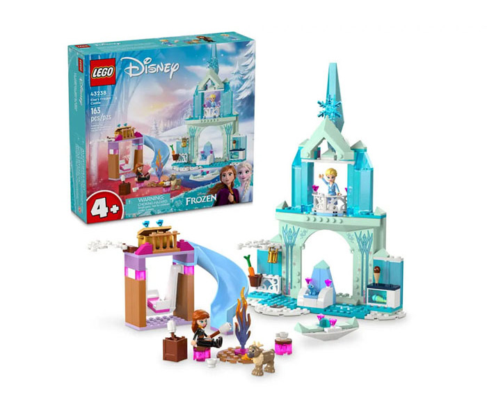 Igračka Lego kocke Disney Elsa's Frozen Castle 4g+