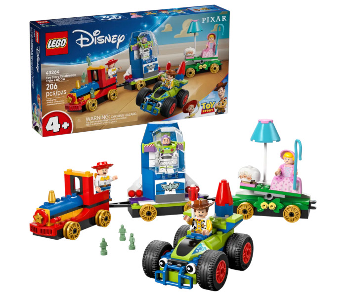 Igračka Lego kocke Disney Toy Story Celebration Train & RC Car 4+