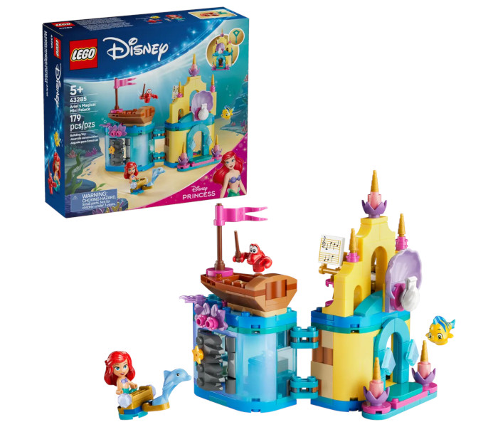 Igračka Lego kocke Disney™ Ariel's Magical Mini Palace 5+