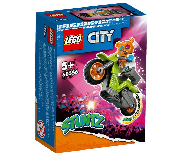 Igračka Lego kocke city bear stunt bike
