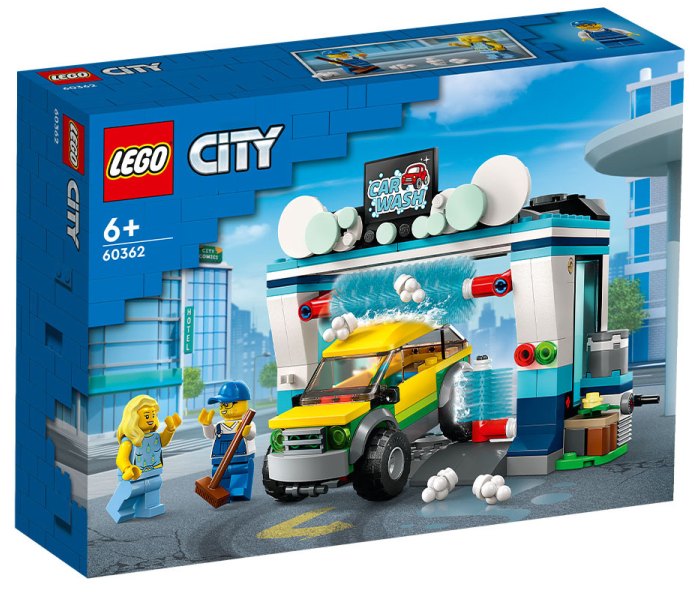 Igračka Lego kocke City car wash,  6g+