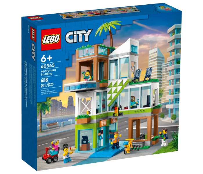 Igračka Lego kocke city apartment building,  6g+