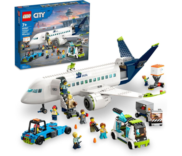 Igračka Lego kocke City Passenger Airplane 7g+