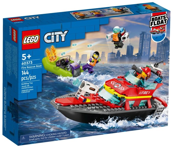 Igračka Lego kocke City fire rescue boat 5g+