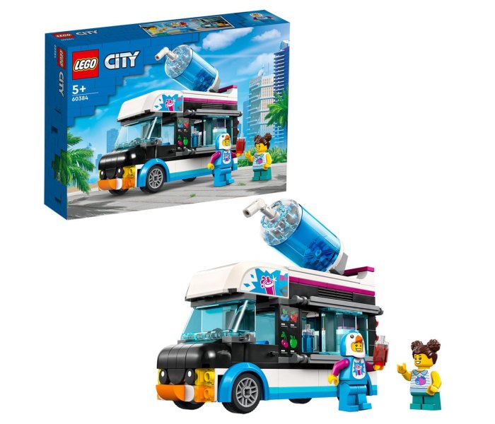 Igračka Lego kocke City penguin slushy van 5g+