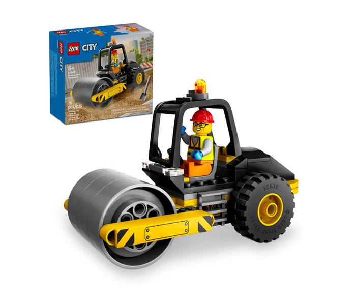 Igračka Lego kocke City Construction Steamroller 5g+