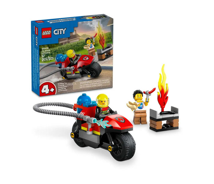 Igračka Lego kocke City Fire Rescue Motorcycle 4g+