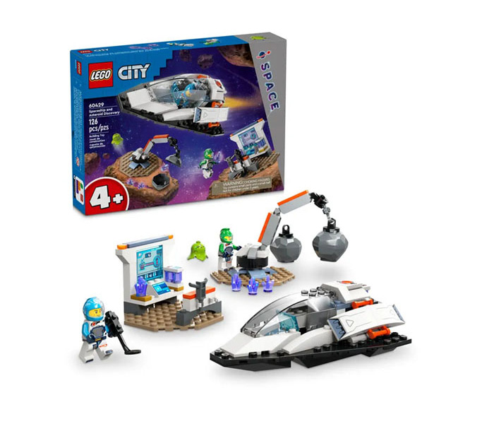 Igračka Lego kocke City Spaceship and Asteroid Discovery 4g+