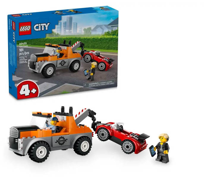 Igračka Lego kocke City Tow Truck and Sports Car Repair 4+